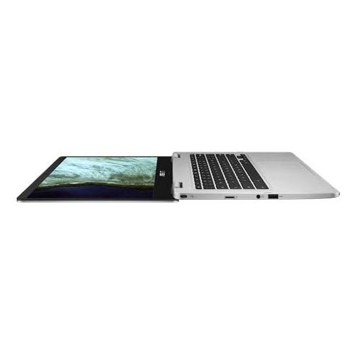 아수스 Newest Asus Chromebook 14 HD Intel N3350 Processor Upto 2.4GHz, 4GB RAM, 32GB EMMC Plus Vgsion Mouse and Sleeve