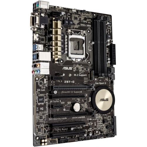 아수스 ASUS ATX DDR3 2600 LGA 1150 Motherboards Z97 C