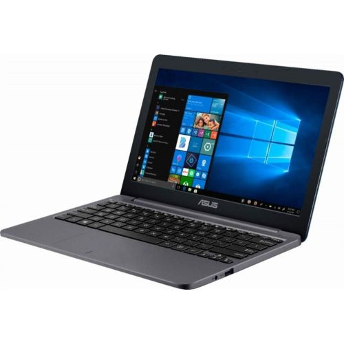 아수스 2019 Asus Vivobook 11.6 Thin and Lightweight Laptop Computer, Intel Celeron N4000 up to 2.6GHz, 2GB DDR4 RAM, 32GB eMMC, 802.11AC WiFi, Bluetooth 4.1, USB C 3.1, HDMI, Star Gray, W