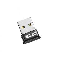ASUS USB BT400 USB Adapter w/ Bluetooth Dongle Receiver, Laptop & PC Support, Windows 10 Plug and Play /8/7/XP, Printers, Phones, Headsets, Speakers, Keyboards, Controllers,Black