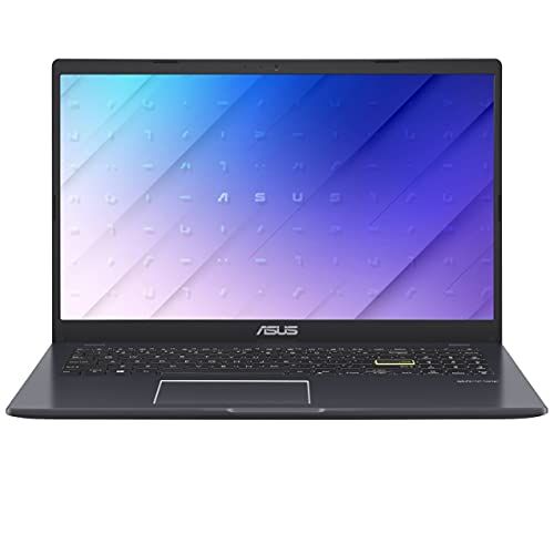 아수스 ASUS L510 15.6 FHD Ultra Thin Laptop Computer, Intel Celeron N4020 up to 2.8GHz, 4GB DDR4 RAM, 128GB eMMC, WiFi, Backlit Keyboard, 1 Year Microsoft 365, Star Black, Windows 10 S