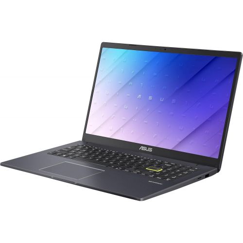 아수스 ASUS L510 15.6 FHD Ultra Thin Laptop Computer, Intel Celeron N4020 up to 2.8GHz, 4GB DDR4 RAM, 128GB eMMC, WiFi, Backlit Keyboard, 1 Year Microsoft 365, Star Black, Windows 10 S