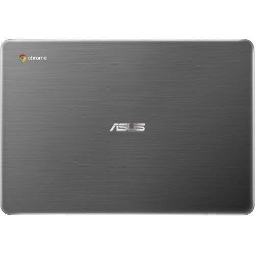 아수스 ASUS Chromebook C301SA DS02 13.3 Inch (Intel Quad Core Celeron, 4GB, 16GB eMMC, Metallic Grey)