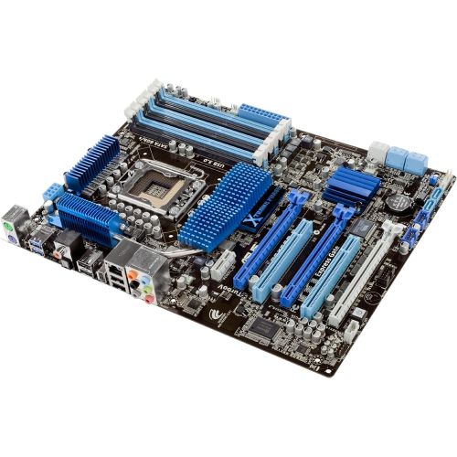 아수스 Asus ATX DDR3 Intel x58 Socket 1366 SATA (6Gb/s) USB 3.0 Motherboard (P6X58D E)