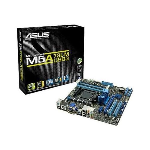 아수스 Asus M5a78l m/usb3 Uatx AMD Am3+ Fx/Phenom Ii/athlon Ii/sempron 100 Series Proces