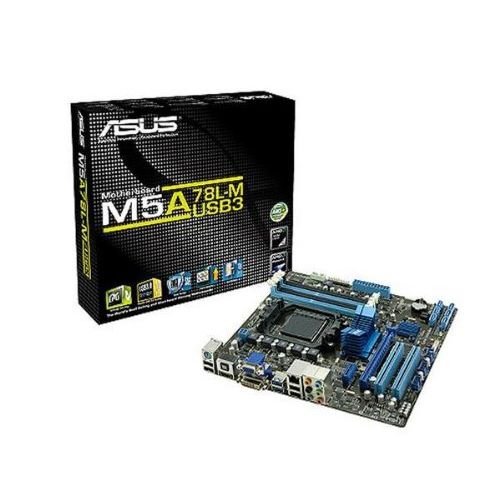 아수스 Asus M5a78l m/usb3 Uatx AMD Am3+ Fx/Phenom Ii/athlon Ii/sempron 100 Series Proces