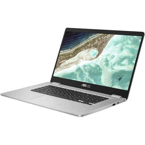 아수스 ASUS 15.6 C523NA Chromebook Intel Celeron N3350 1080p Model C523NA IH44F, 4GB DDR4 RAM, 64GB eMMC, Bundle with Protective Sleeve