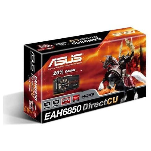 아수스 ASUS EAH6850 DC/2DIS/1GD5/V2 AMD Radeon HD 6850 GDDR5 1 GB Video Card