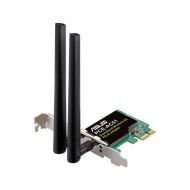 ASUS AC750 Dual Band PCIe WiFi Adapter (PCE AC51) Compatible with PCIe x1/x16 slot, Detachable Antennas for Flexible Placement, Easy Setup, Supports Window Windows 10/8.1/7, Linu