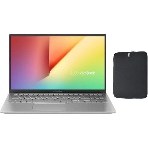 아수스 Newest Asus VivoBook X512DA 15.6 FHD Premium Laptop, AMD 2nd Gen Ryzen 5 3500U Quad core Upto 3.7GHz, 8GB RAM, 512GB PCIe SSD, AMD Radeon Vega 8, Windows 10 + Included: Laptop Slee