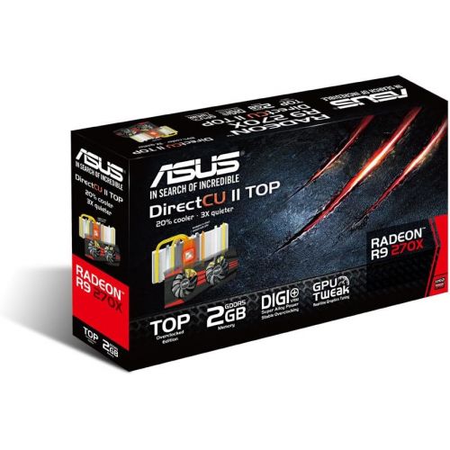 아수스 ASUS R9270X DC2T 2GD5 Graphics Cards R9270X DC2T 2GD5