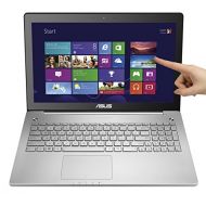 Asus N550JX DS71T 15.6 Inch Full HD Touchscreen Laptop (Intel Core i7 4720HQ, 8GB DDR3L RAM, 1TB HDD, Windows 8.1), Silver