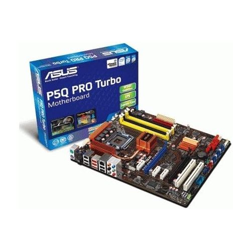 아수스 Asus P5Q PRO Turbo Core 2 Quad/Intel P45/ DDR2 1300/ A&GbE/ATX Motherboard