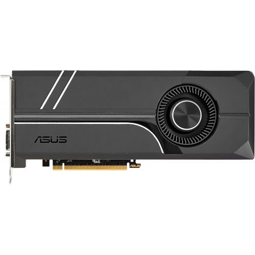 아수스 ASUS GeForce GTX 1060 6GB Turbo Edition VR Ready Dual HDMI 2.0 DP 1.4 Auto Extreme Graphics Card (TURBO GTX1060 6G)