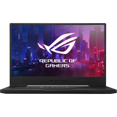 아수스 ASUS ROG Zephyrus M Thin and Portable Gaming Laptop, 15.6” 144Hz Full HD IPS, NVIDIA GeForce GTX 1660 Ti, Intel Core i7 9750H, 16GB DDR4 RAM, 512B PCIe SSD, Per Key RGB, Windows 10 Pro,