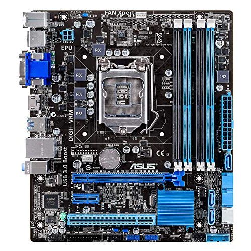 아수스 ASUS B75M PLUS, B75, DualDDR3 1600, SATA3, mATX