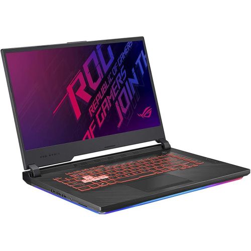 아수스 2020 ASUS ROG Strix G 15.6 FHD LED Gaming Laptop Computer, Intel Core i7 9750H, 32GB RAM, 2TB HDD+2TB SSD, Backlit Keyboard, GeForce GTX 1650 Graphics, HDMI, Win 10, Black, 32GB Sn