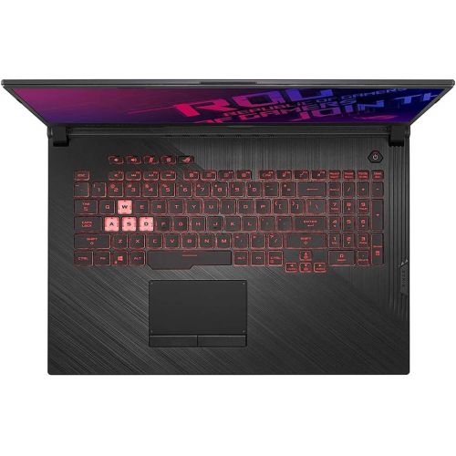 아수스 2020 ASUS ROG Strix G 15.6 FHD LED Gaming Laptop Computer, Intel Core i7 9750H, 32GB RAM, 2TB HDD+2TB SSD, Backlit Keyboard, GeForce GTX 1650 Graphics, HDMI, Win 10, Black, 32GB Sn