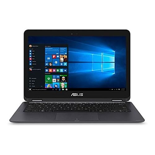 아수스 ASUS Zenbook 13.3 Full HD 1920x1080 Touchscreen 2 in 1 Laptop PC Intel Core M3 6Y30 Processor 8GB RAM 256GB SSD 802.11AC Wifi HDMI Bluetooth Webcam Windows 10 Gray