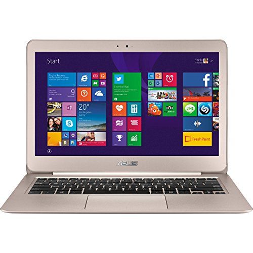 아수스 Asus ZenBook UX305CA 13.3 (1920x1080) Core M3 6Y30 512 GB SSD 8GB RAM 802.11ac + Bluetooth 0.48 Thin & 2.65 lbs Windows 10 64bit Titanium Gold