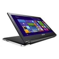 ASUS Flip 2 in 1 TP500LA AS53T Laptop (Windows 8, Intel Core i5 5200U 2.2 GHz, 15.6 LED lit Screen, Storage: 1 TB, RAM: 8 GB) Black/Silver