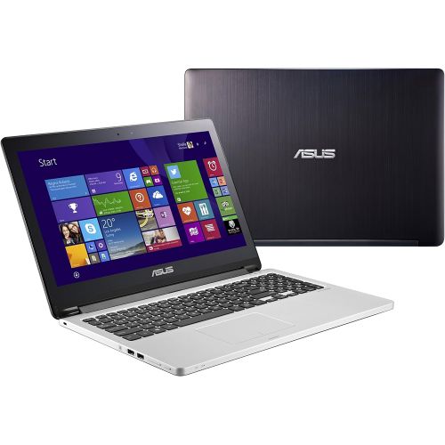 아수스 ASUS Flip 2 in 1 TP500LA AS53T Laptop (Windows 8, Intel Core i5 5200U 2.2 GHz, 15.6 LED lit Screen, Storage: 1 TB, RAM: 8 GB) Black/Silver