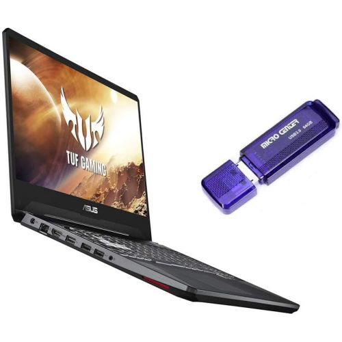 아수스 ASUS TUF FX505DT 15.6” FHD IPS Gaming Laptop, AMD Ryzen 7 3750H Processor, NVIDIA GTX 1650, 16GB DDR4, 1TB HDD + 512GB PCIe SSD, RGB Backlit Keyboard, HDMI, Windows 10, ABYS 64GB U