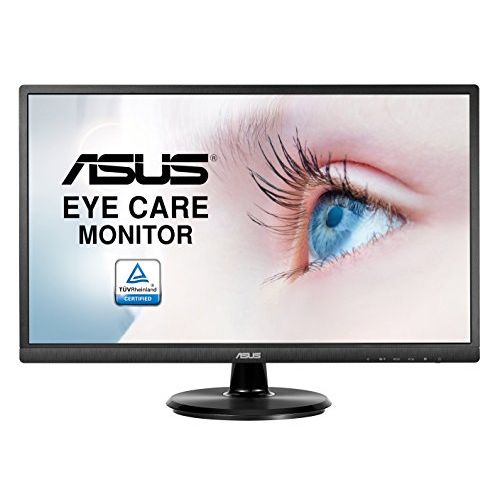 아수스 Asus VA249HE 23.8 Full HD LED LCD Monitor 16:9 Black