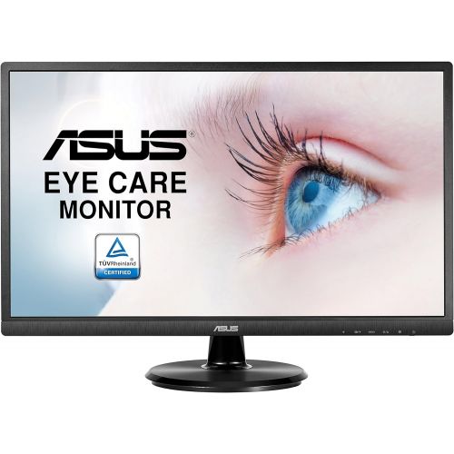 아수스 Asus VA249HE 23.8 Full HD LED LCD Monitor 16:9 Black