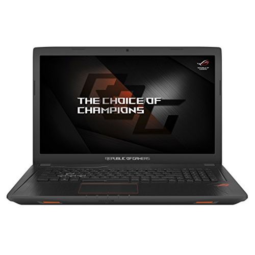 아수스 ASUS ROG GL753VE Gaming Laptop 17.3 FHD (1920 x 1080) Glossy Display Intel 7th Gen i7 7700HQ 16GB RAM 1TB HDD + 128GB SSD 4GB NVIDIA GeForce GTX 1050Ti Graphics Metalic Black