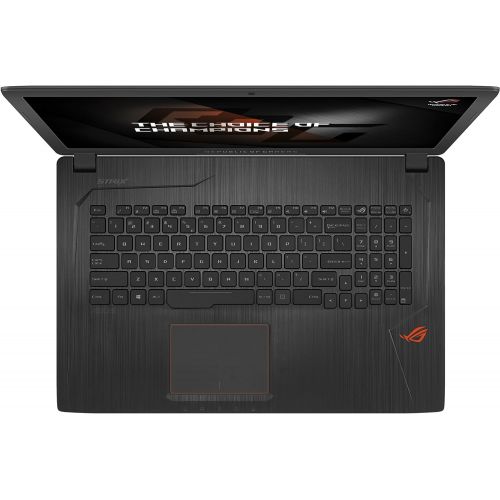 아수스 ASUS ROG GL753VE Gaming Laptop 17.3 FHD (1920 x 1080) Glossy Display Intel 7th Gen i7 7700HQ 16GB RAM 1TB HDD + 128GB SSD 4GB NVIDIA GeForce GTX 1050Ti Graphics Metalic Black