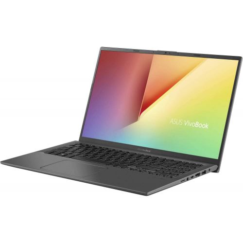 아수스 ASUS VivoBook 2019 Premium 15.6’’ FHD Laptop Notebook Computer, 4 Core AMD Ryzen 3 3200U 2.6GHz, 8GB RAM, 256GB SSD, No DVD, Backlit Keyboard, Wi Fi, Bluetooth, Webcam, HDMI, Windo