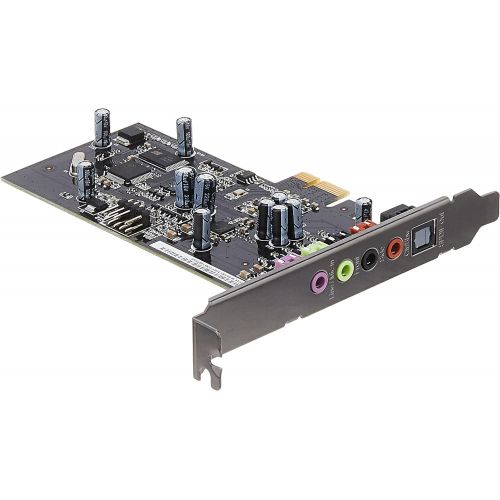 아수스 ASUS XONAR SE 5.1 Channel 192kHz/24 bit Hi Res 116dB SNR PCIe Gaming Sound Card with Windows 10 compatibility