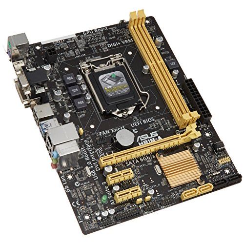 아수스 ASUS H81M A MicroATX DDR3 1333 LGA 1150 Motherboards