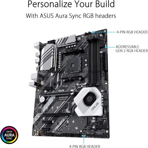 아수스 ASUS Prime AM4 AMD X570 ATX DDR4 SDRAM Motherboard