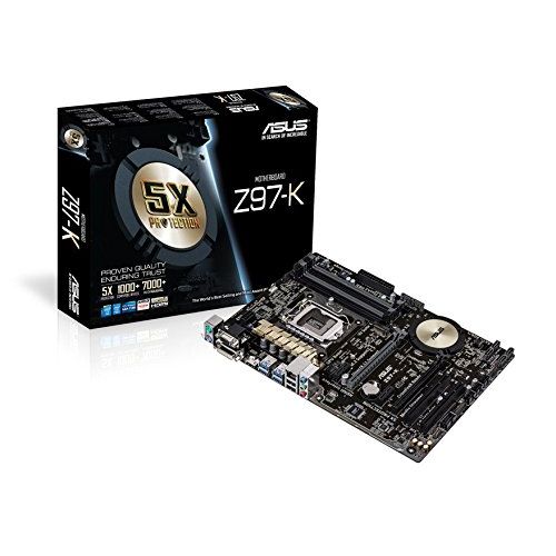 아수스 ASUS ATX DDR3 2600 LGA 1150 Motherboards Z97 K/CSM