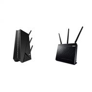 ASUS Dual Band WiFi Repeater & Range Extender (RP AC1900) & AC1900 WiFi Gaming Router (RT AC68U) Dual Band Gigabit Wireless Internet Router, Gaming & Streaming, AiMesh Compatible