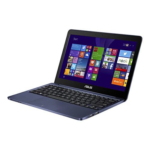 아수스 ASUS X205TA DS01 BL OFCE Portable 11.6 Inch Intel Quad Core Laptop 2GB RAM 32GB Storage, Windows 8.1, Dark Blue