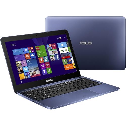 아수스 ASUS X205TA DS01 BL OFCE Portable 11.6 Inch Intel Quad Core Laptop 2GB RAM 32GB Storage, Windows 8.1, Dark Blue