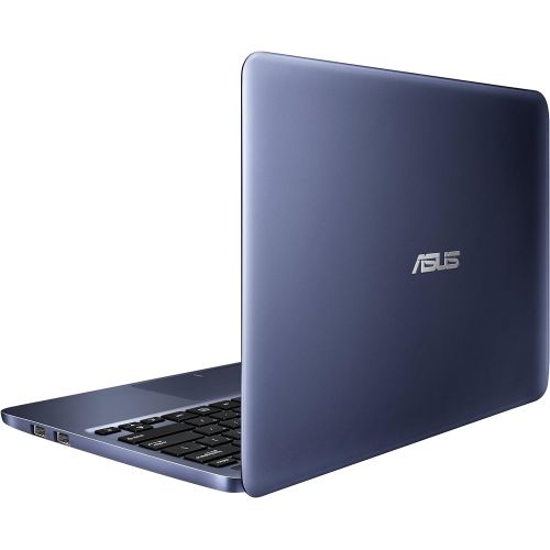 아수스 ASUS X205TA DS01 BL OFCE Portable 11.6 Inch Intel Quad Core Laptop 2GB RAM 32GB Storage, Windows 8.1, Dark Blue