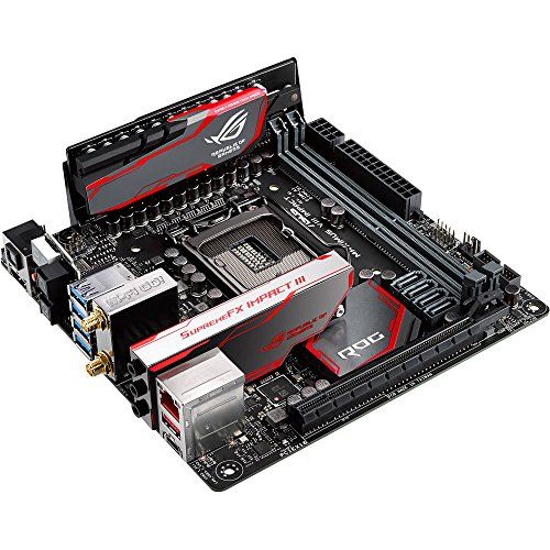 아수스 ASUS ROG MAXIMUS VIII IMPACT LGA1151 Mini ITX DDR4 Motherboards