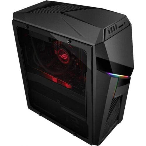 아수스 ASUS Gaming Desktop Intel Core i7 9700F 16GB DDR4 SDRAM Memory NVIDIA GeForce RTX 2060 1TB Hard Drive + 256GB Solid State Drive Iron Gray Windows 10