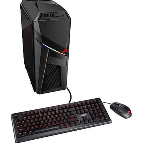 아수스 ASUS Gaming Desktop Intel Core i7 9700F 16GB DDR4 SDRAM Memory NVIDIA GeForce RTX 2060 1TB Hard Drive + 256GB Solid State Drive Iron Gray Windows 10