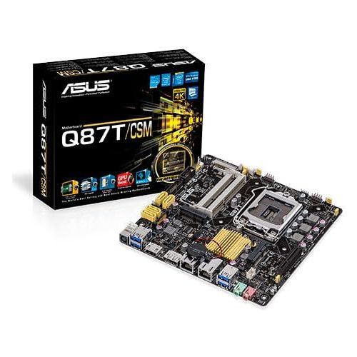 아수스 ASUS Mini ITX DDR3 1600 LGA 1150 Motherboard Q87T/CSM