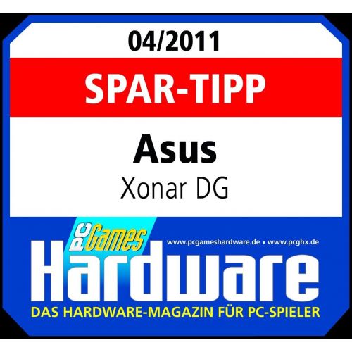아수스 ASUS XONAR DG Headphone Amp & PCI 5.1 Audio Card