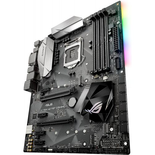 아수스 ASUS ROG STRIX H270F GAMING LGA1151 DDR4 DP HDMI DVI M.2 ATX Motherboard with USB 3.1