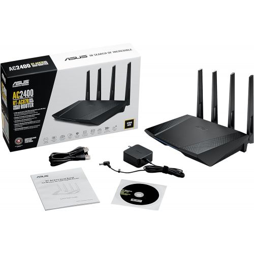 아수스 ASUS RT AC87R Wireless AC2400 Dual Band Gigabit Router