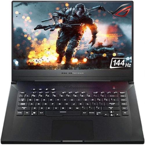 아수스 ASUS ROG Gaming 15.6 FHD IPS LED 144Hz Laptop, AMD Quad Core Ryzen 7 3750H, NVIDIA GeForce GTX 1660Ti, 8GB DDR4, 512GB PCIe NVMe SSD, USB C, HDMI, Bluetooth, Wi Fi 6, Backlit Keybo