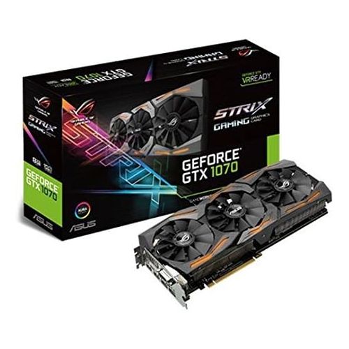 아수스 ASUS GeForce GTX 1070 8GB ROG STRIX Graphic Card (STRIX GTX1070 8G GAMING)