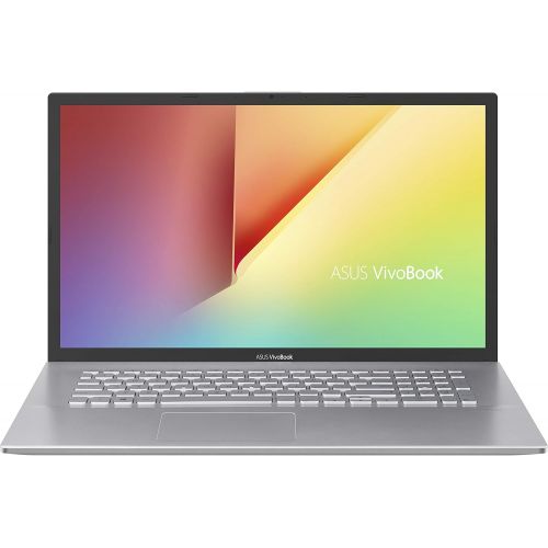 아수스 Asus VivoBook Business Laptop 17.3” Full HD (1920 x 1080) Display Intel Quad Core i5 1035G1 8GB RAM 128GB SSD + 1TB HDD Fingerprint Reader Backlit Keyboard USB C Win10Pro Silver +